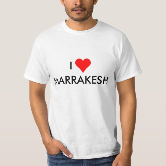i hart marrakesh t-shirt (Voorkant)