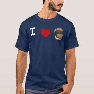 I *hart* Musubi T-Shirt (donker)