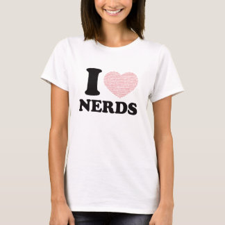 I hart Nerds pi T-shirt