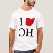 i hart ohio t-shirt (Voorkant)