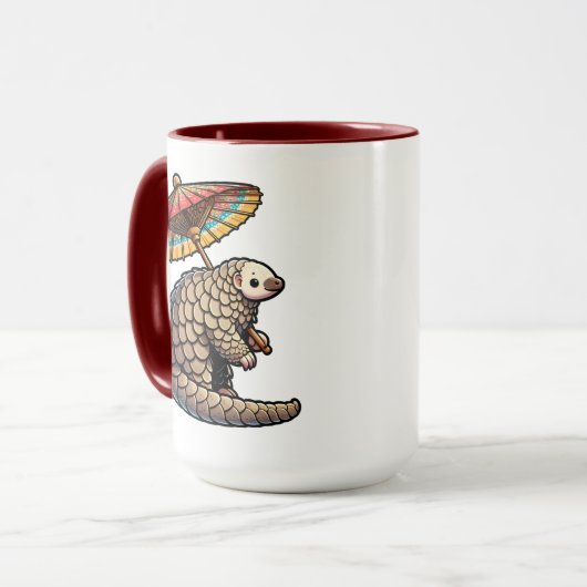 I Hart Pangolins Mok (Voorkant links)