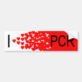 I hart-PCR Bumpersticker
