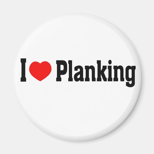 I (Hart) Planking Magneet (Voorkant)