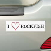 I [Hart] Rockfish Bumpersticker (Op auto)