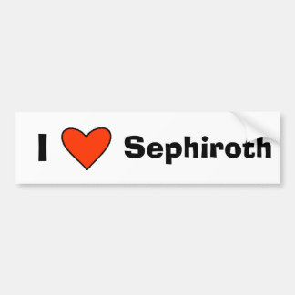 I hart Sephiroth Bumpersticker