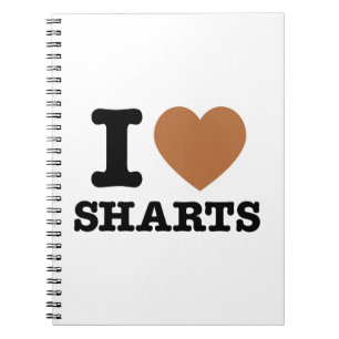 I Hart Sharts Notitieboek