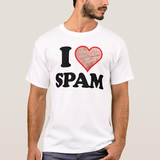 I hart Spam T-shirt (Voorkant)