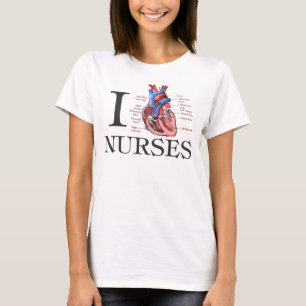 I hart Verpleegkundigen T-shirt