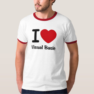 I hart visuele basis t-shirt