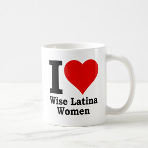 I (hart) Wise Latina Women Koffiemok