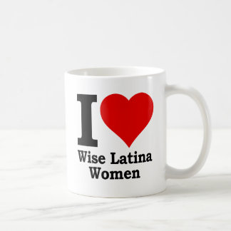 I (hart) Wise Latina Women Koffiemok
