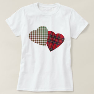 I Hartaandoeningen Tartan T Shirt