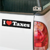 I Hartbelastingen Bumpersticker (Op Truck)