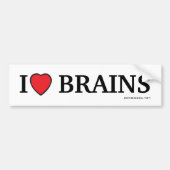 I hartbreinen bumpersticker (Voorkant)