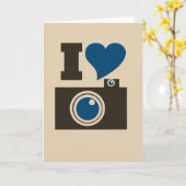 I Hartcamera Kaart (Gele Bloem)