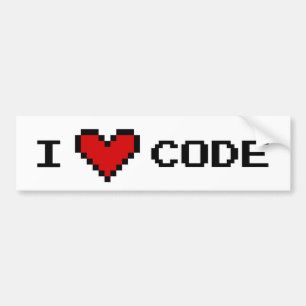 I hartcode autobumper sticker voor programmeur
