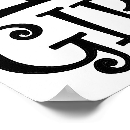 I HartGiraffes Poster (Hoek)