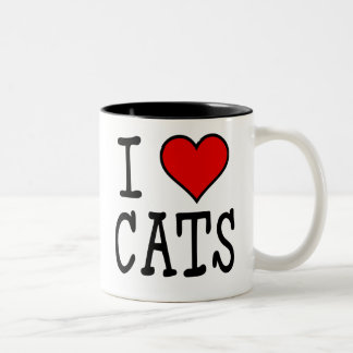 I Hartkatten Tweekleurige Koffiemok