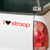 I hartslag bumpersticker (Op Truck)