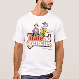 I Hate Ad Agencies Team Logo T-shirt