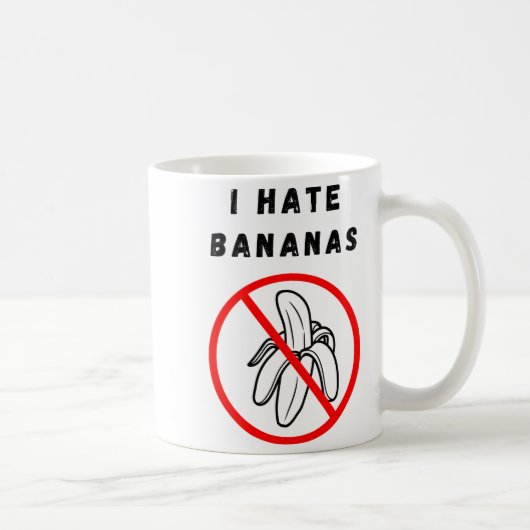 I Hate Bananas Koffiemok (Rechts)