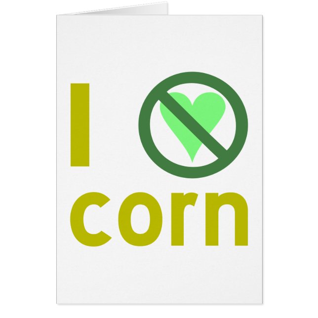I Hate Corn (Voorkant)