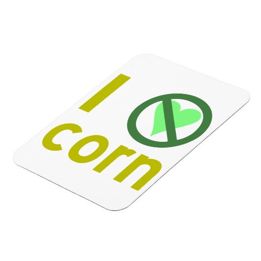 I Hate Corn Magneet (Linkerzijde)