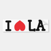 I Hate LA bumper sticker (Voorkant)