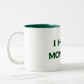 I HATE MONDAYS Coffee/Tea Mok (Links)