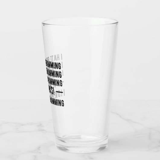 I Hate Programming - Funny Programmer II Glas (Links)