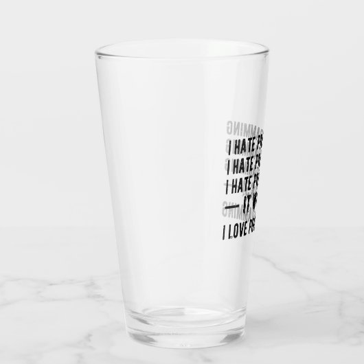 I Hate Programming - Funny Programmer II Glas (Rechts)