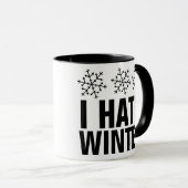 I HATE WINTER COFFEE MUGS MOK (Voorkant rechts)