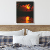 I have a dream Keilleinwand Canvas Afdruk (Insitu (Slaapkamer))