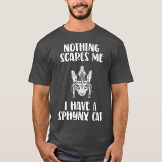 I have a Sphyn Cat T-shirt