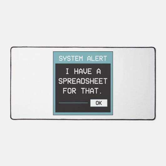 I Have a Spreadsheet for That Funny Office (Recto)