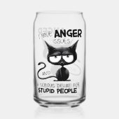 I Have Anger Issues Funny Cat Lover Gift  (Verso)
