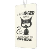 I Have Anger Issues Funny Cat Lover Gift  Luchtverfrisser (Links)