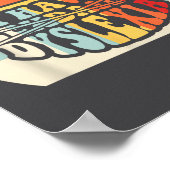 I Have Daily Dyslexia Funny Quote Poster (Hoek)