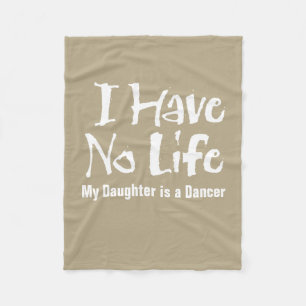 I Have No Life Fleece Deken