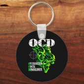 I Have Ocd Oversized Disorder  Sleutelhanger (Voorkant)