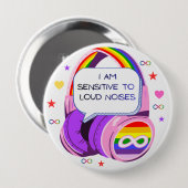 I have sensory issues Pin Button Badge (Voorkant /achterkant)