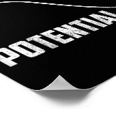 I Have Tential Funny Physics Teacher Science Poster (Hoek)