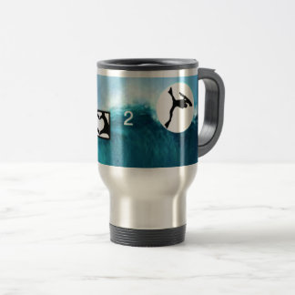 I Heart 2 Boog Travel Mug Reisbeker