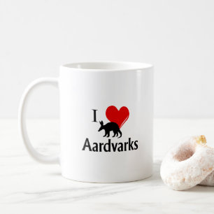 I Heart Aardvarken Koffiemok