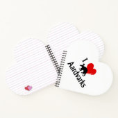 I Heart Aardvarken Notitieboek (Binnen)