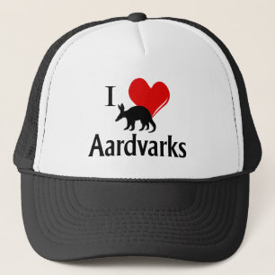 I Heart Aardvarken Trucker Pet