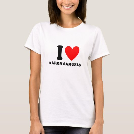 I Heart Aaron Samuels T-shirt (Voorkant)