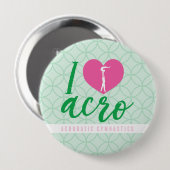I Heart Acro Button (Voorkant /achterkant)