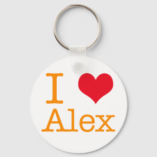I Heart Alex Sleutelhanger