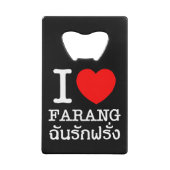 I Heart (Amour) Farang (Dos)